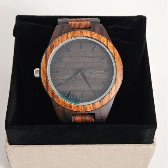 🔥NEW, Zebrawood watch. Upscale!⌚️ - Picture 1 of 5